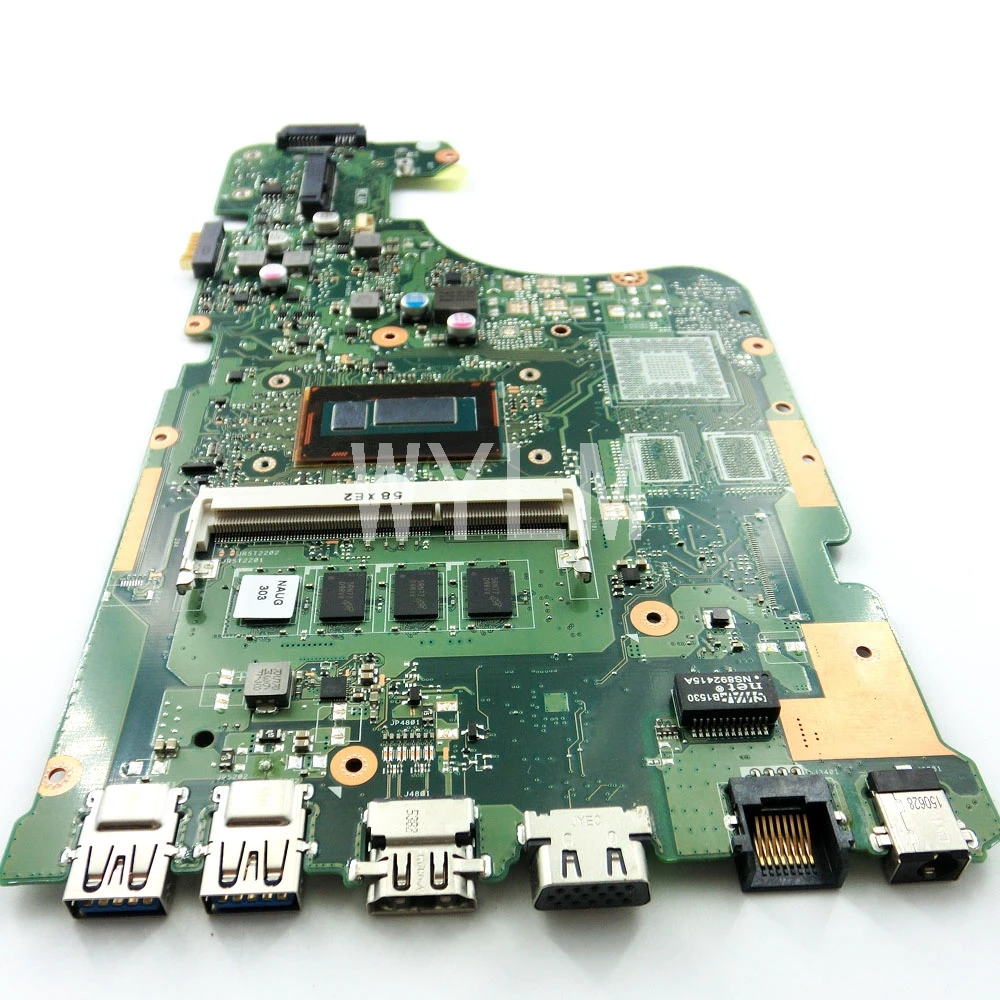 X555LA MAIN_BD._4G/i5-5200CPU материнская плата REV 3,6 интерфейс LVDS ДЛЯ Asus X555LA X555LAB X555LD X555L VM501L материнская плата для ноутбука