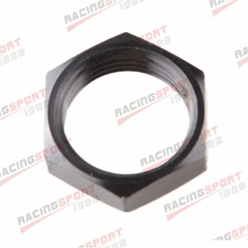 AN12 Black AN3 4681012 16 В перегородки фитинг адаптер Алюминий - Цвет: AN12 Black