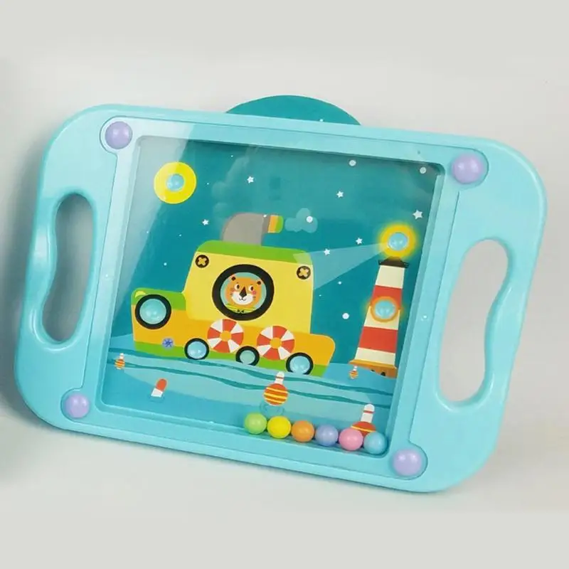 DIY 3D головоломка для детей балансировочная бусина ручная игрушка Мультфильм лабиринт от 3 до 6 лет детская игра фокус обучающие игрушки
