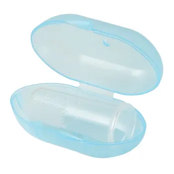 

Baby Finger Toothbrush 1Pcs Useful healthy Infant Soft Silicone Finger Toothbrush Teeth Cleaning Rubber Massager Brush with box