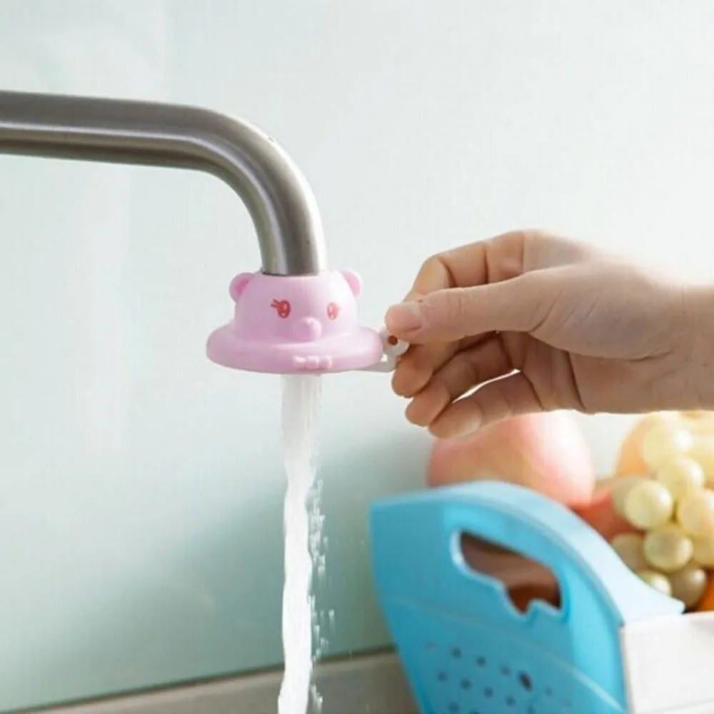 Faucet water saving device 360 Degree Rotating Cartoon Kitchen Faucet Saving Water Sprayers Cartoon pig faucet water saving