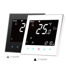 110 v-230 v для нагрева воды ЖК-дисплей Сенсорный экран программируемый Температура контроллер электрического отопления котельной терморегулятор