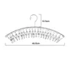 8/10/20 Pegs Portable Bathrooms Cloth Hanger Rack with clips Clothespin Clothes Hangers Socks Bras Towel Underwear drying Clips 5