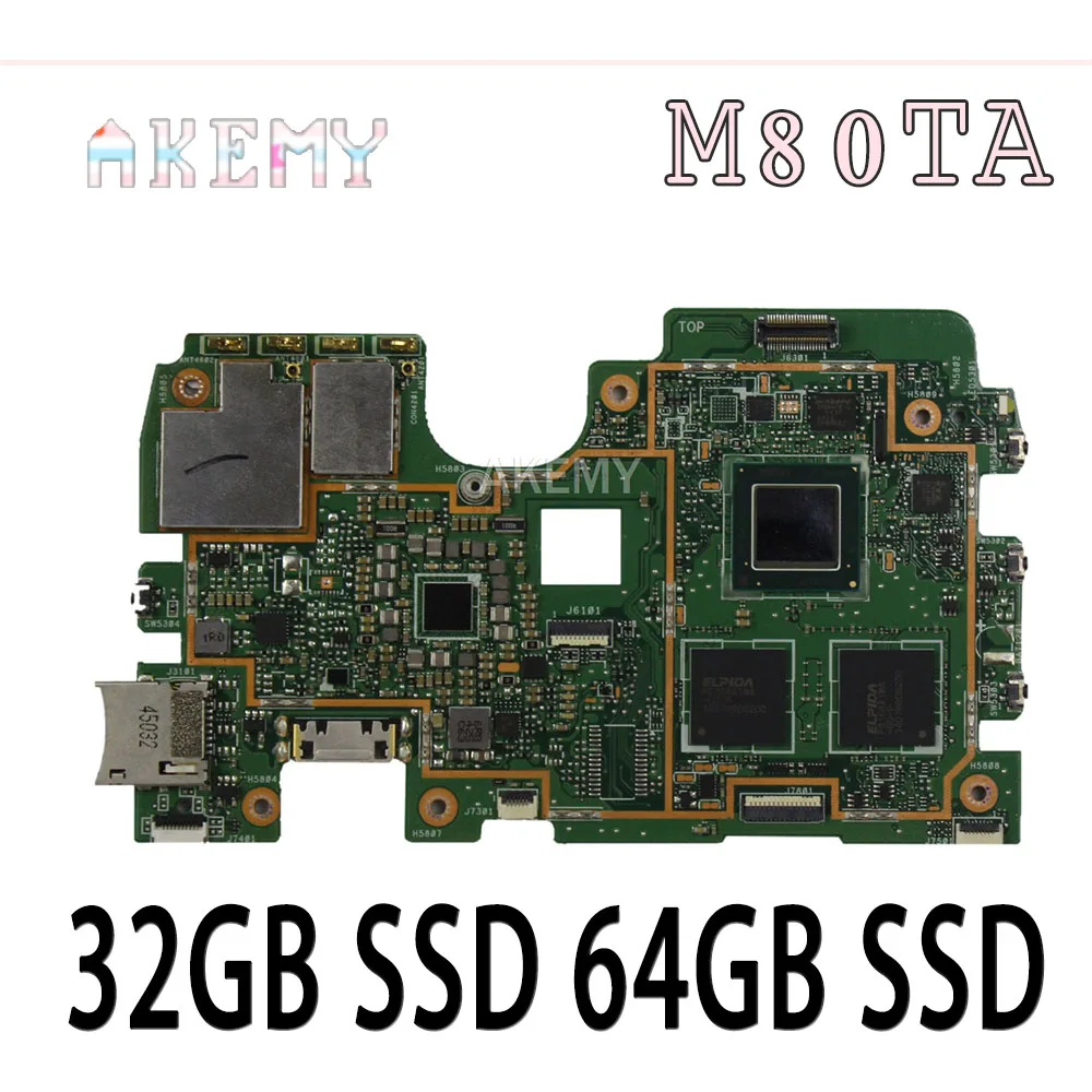 Оригинал для For Asus VivoTab Note 8 M80TA материнская плата протестированная хорошо