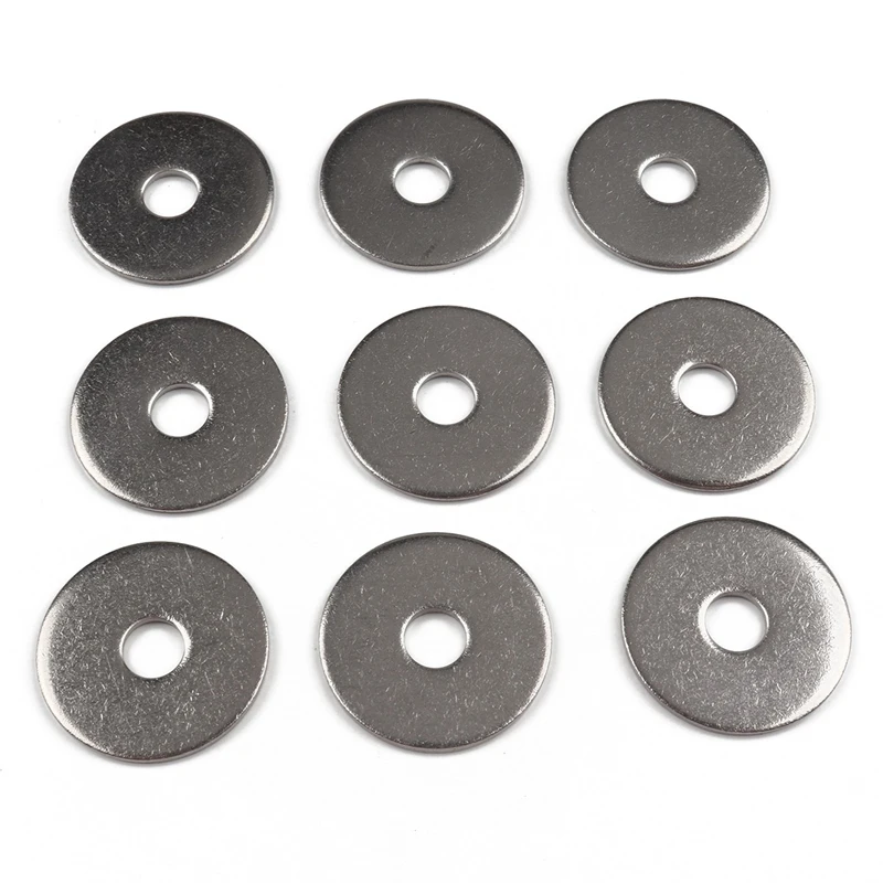 A2 STAINLESS STEEL PENNY REPAIR WASHERS M4 M5 M6 M8 M10 KIT 75 ASSORTED PIECE 