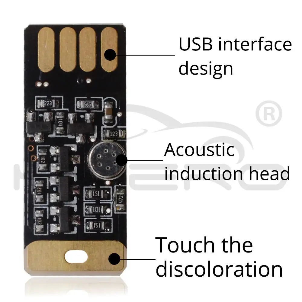 Автомобильный USB купольный светильник для чтения музыка игра диммируемая