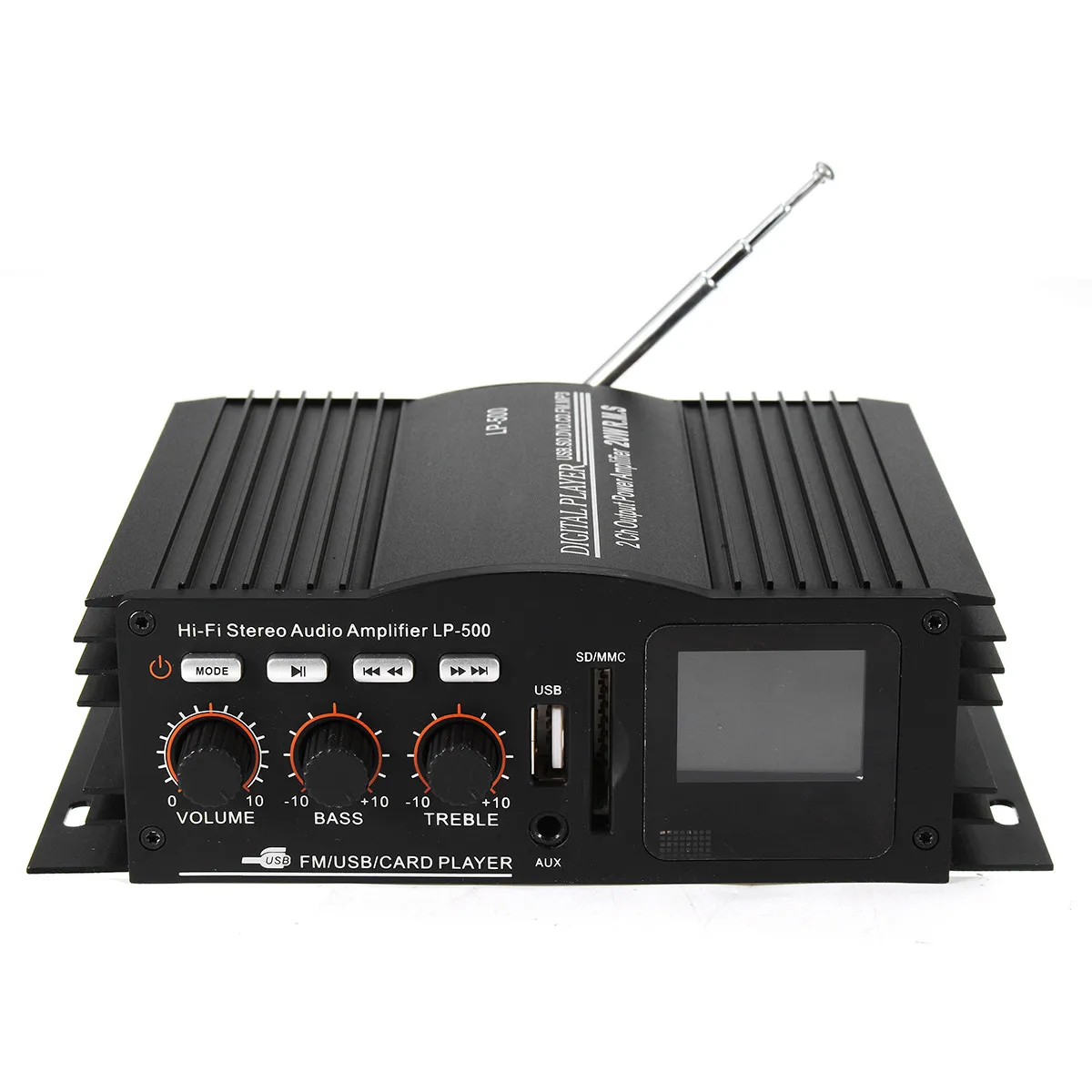 12 В 40 Вт 2 CH bluetooth Hi-Fi стерео усилитель поддержкой USB, SD карт памяти, fm-радио Мощность обоих концах для подключения внешних устройств к автомобильной усилитель аудио домашний усилитель для автомобиля дома MP3
