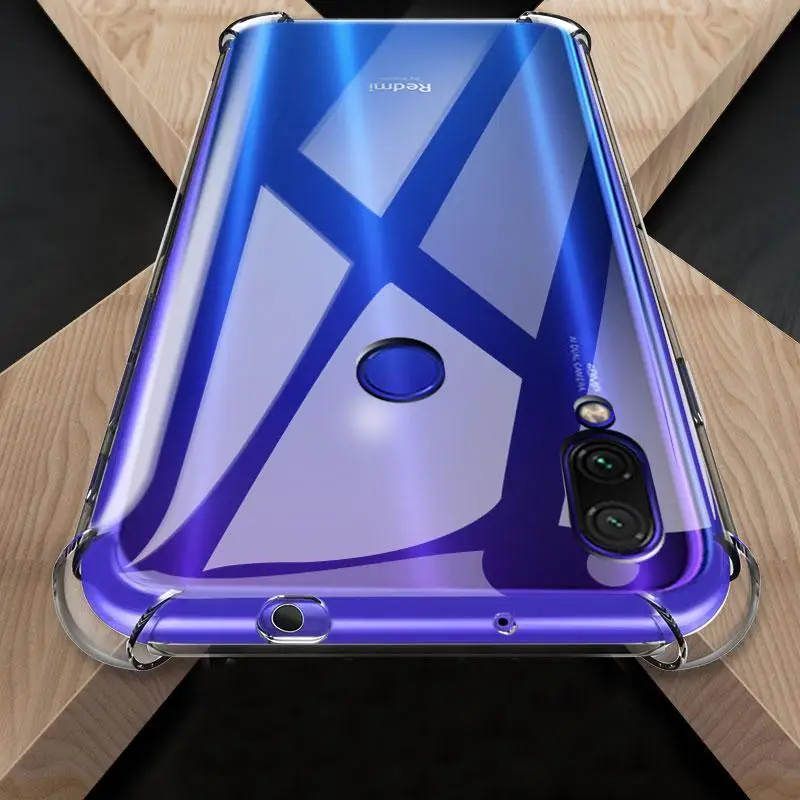 Противоударный мягкий чехол из ТПУ для Xiaomi Redmi Note8 7 K20 K20Pro 6 6A 6Pro чехол для Xiomi Mi8 6X A2 CC9E CC9 прозрачный чехол