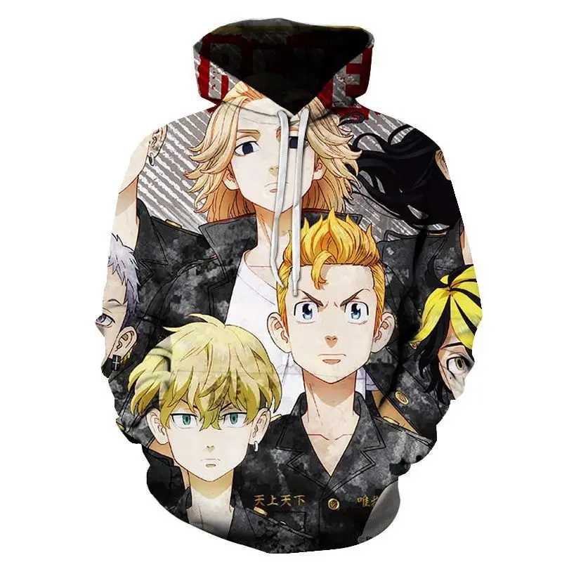 Waliicorners Hooded 3D Unisex Sweatshirts Graphic Top Manga Pullovers Anime Tokyo Revengers Cosplay Hoodies 36 H3ca65fd2a2ac4ac9b23d1d3a2f9a4f1as