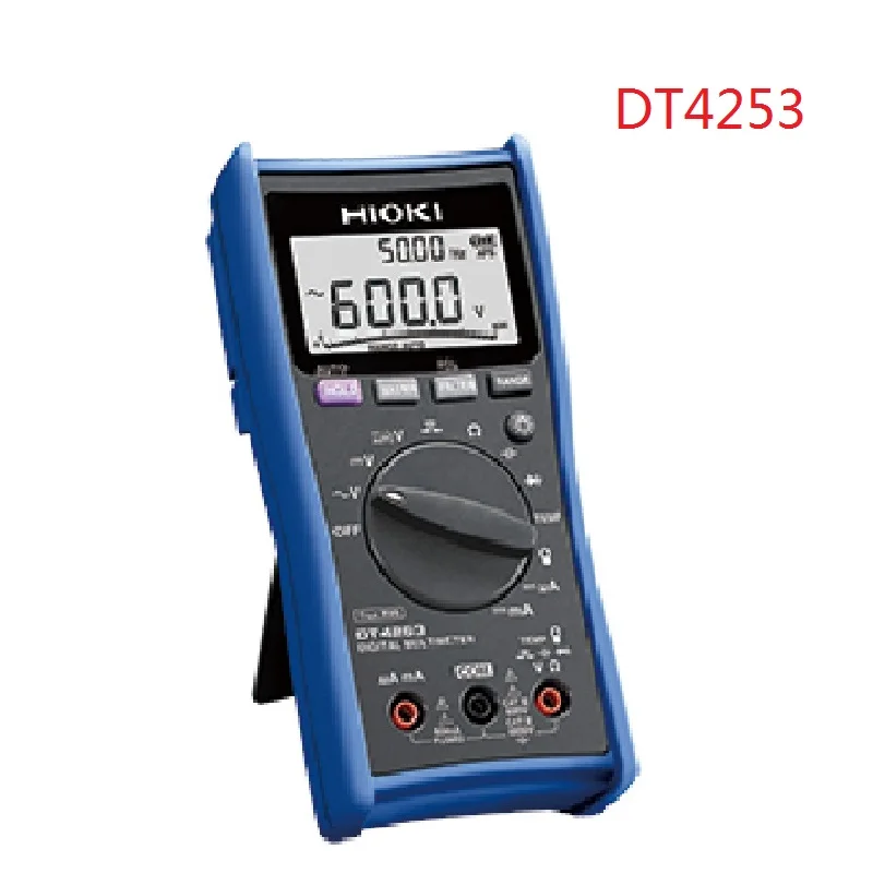

HIOKI DT4253 Digital Multimeter 6,000 Count Display Low-pass Filter Function