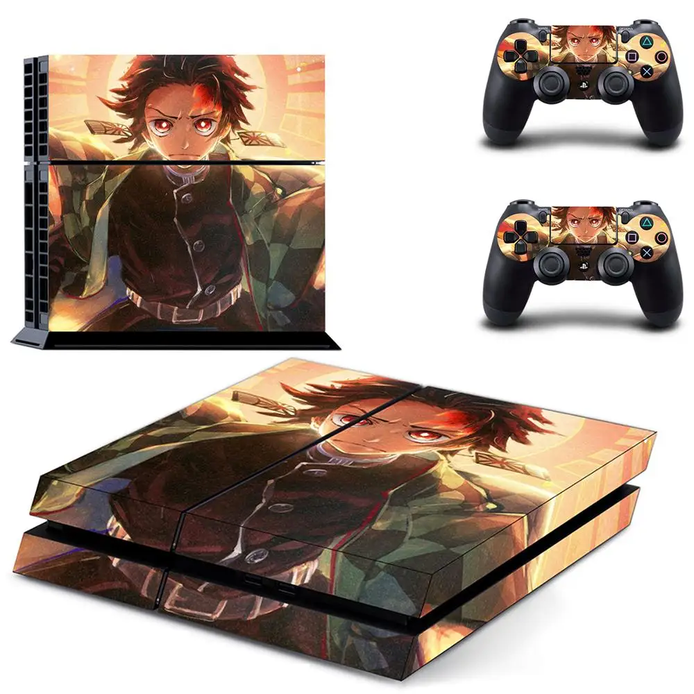 KPTM2022 Demon slayer kimetsu no yaiba PS4 наклейка для кожи виниловая наклейка для Playstation 4 DualShock 4 консоль и контроллер PS4 наклейка для кожи - Цвет: KPTM2022