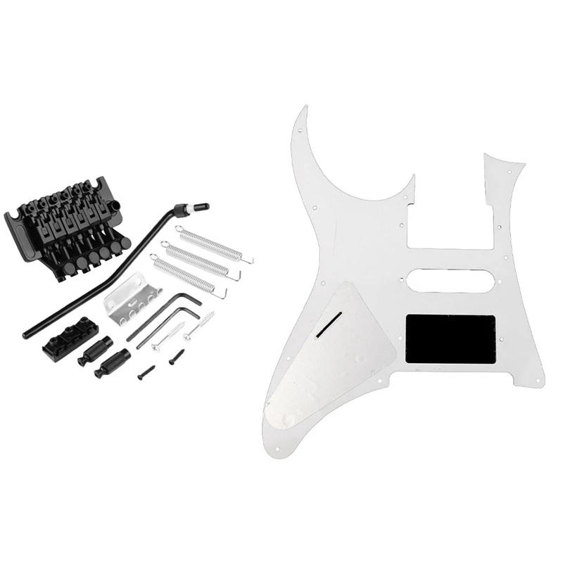 1 компл. Электрическая гитара Double Tremolo сборка моста для Lic Ibanez и 1x3 слойная гитарная