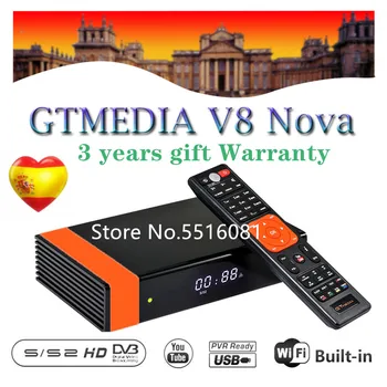

GTmedia V8 NOVA Same as Freesat V8 Super DVB S2 Satellite TV Receiver Receptor TV Decoder Support H.265 Built-in WiFi YouTube