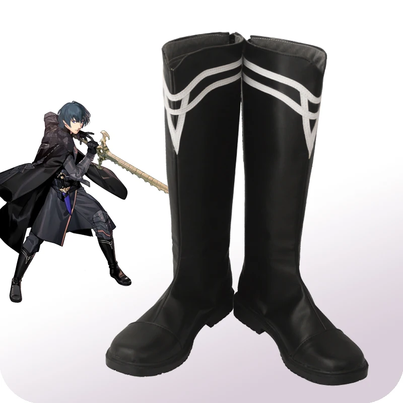 Costumebuy игра огненная эмблема: три дома косплей Byleth мужской Femle маскарадная обувь реквизит аксессуары для ботинок изготовленный на заказ костюм для Хэллоуина