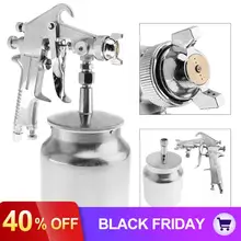 Ручка F-75 пневматический распылитель краски рисунок пистолета инструмент с 1,5 мм диаметр сопла для мебели деревообрабатывающее оборудование