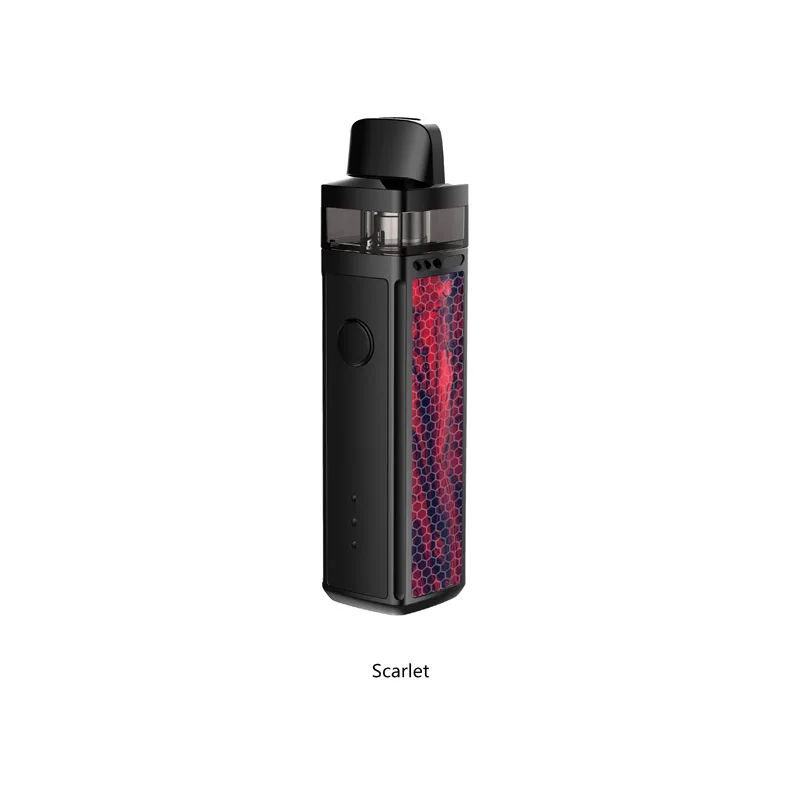 VOOPOO VINCI R Mod Pod Vape комплект 1500 мАч батарея 5,5 мл электронная сигарета картридж испаритель ген. AI чип с PnP катушкой - Цвет: Scarlet