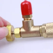 HS-1221 R410A заряжаемая система охлаждения адаптер Хладагент удерживающий клапан управления кондиционер клапан зарядки