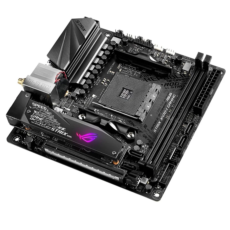 Материнская плата Asus ROG STRIX X470-I GAMING+ R7 3700X itx+ процессор X470 AM4