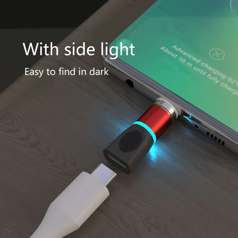 Магнитный адаптер для быстрой зарядки Android Type C кабель провода Samsung Xiaomi Redmi Honor
