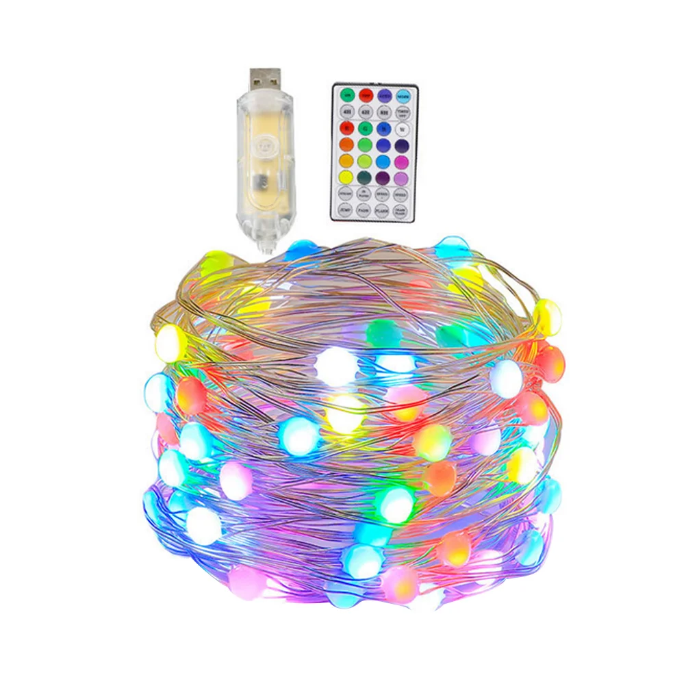 1 Set Unique Colorful String Lamp Lighting Ornament LED Light | Лампы и освещение
