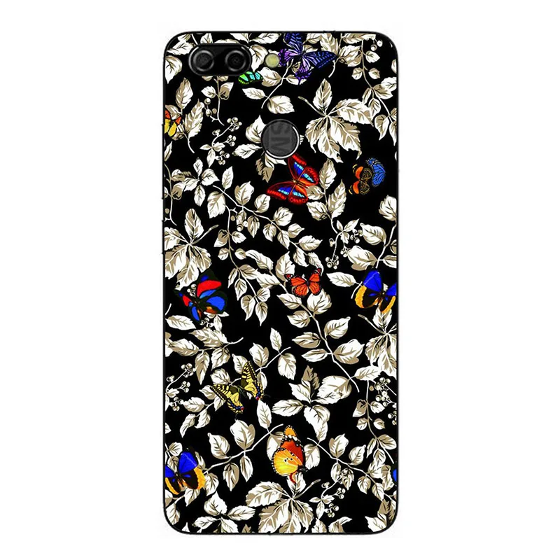Цветной Мягкий силиконовый чехол с рисунком для zte Blade V9 Vita, животный мягкий чехол для телефона из ТПУ для zte Blade V9 Vita, цветочный чехол - Цвет: Z16