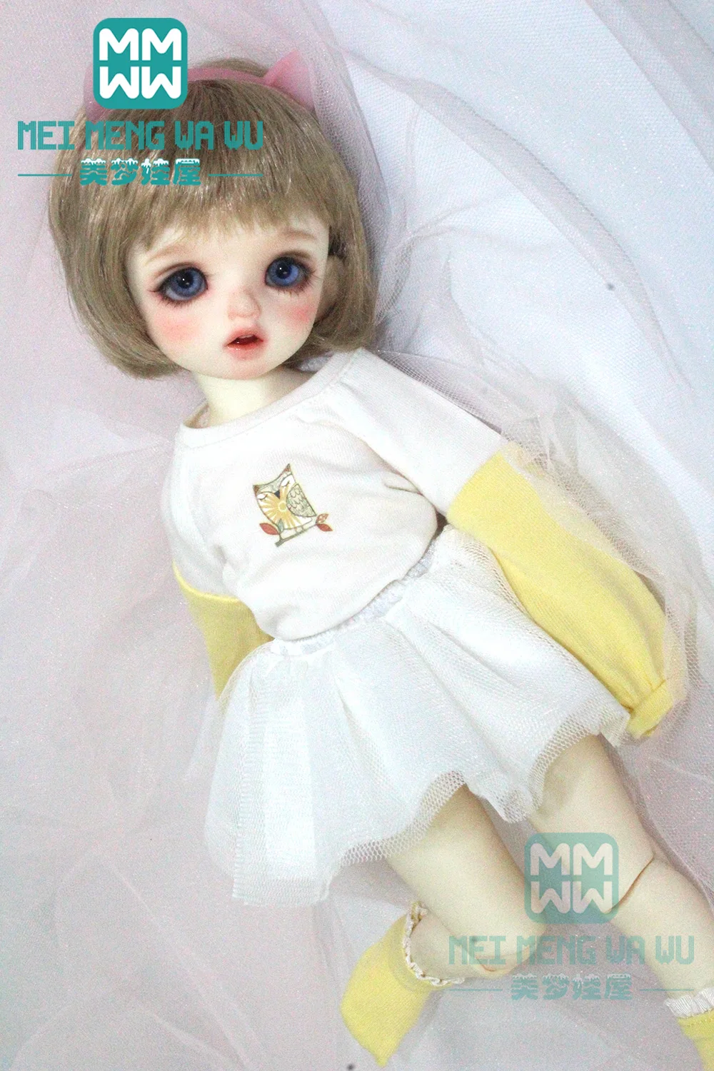 BJD куклы аксессуары Одежда для куклы подходит 27 см-30 см 1/6 MYOU YOSD bjd куклы мягкие милые трехсекционный костюм обувь