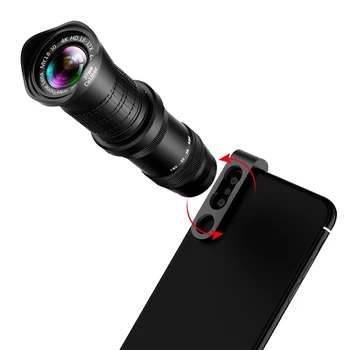 

4K HD 18-30X Zoom Mobile Phone Lens Monocular Optical Lens Observing Survey Telephoto VDX99