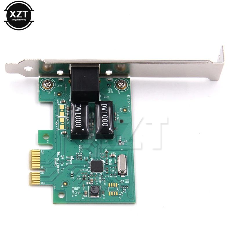 Гигабитный Ethernet PCI Express PCI-E сетевая карта 10/100/1000M RJ-45 RJ45 LAN адаптер конвертер сетевой контроллер