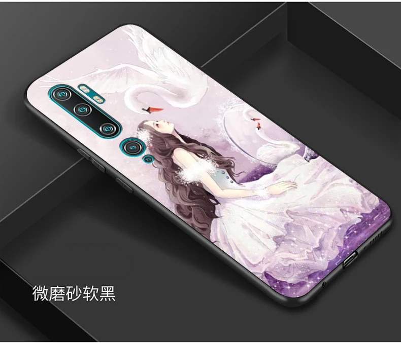 Для Xiaomi Mi Note 10 Pro Чехол силиконовый черный мягкий чехол для задней крышки для Xiaomi Mi Note 10 чехол для телефона 6,47 ''для Xiaomi Mi Note 10 10Pro - Цвет: 15