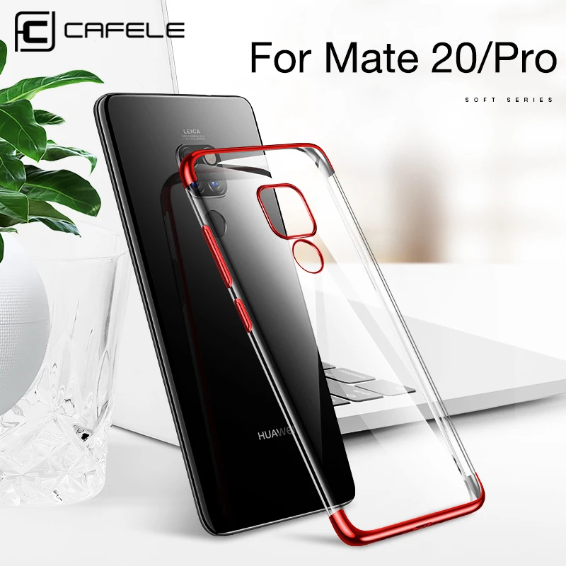 Роскошный чехол Cafele с покрытием для Huawei Mate 20 Pro накладка градиентом Aurora 20pro Мягкий