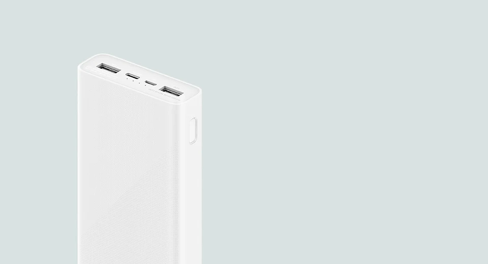 New Xiaomi Power bank 20000mAh 3 PLM18ZM 18W 2-Way Quick Charging USB C Portable Mi Powerbank 20000 external battery Poverbank portable charger