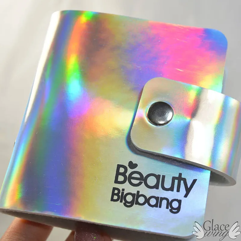 BEAUTYBIGBANG 8,5 см 20 слотов красочный квадратный шаблон для дизайна ногтей Органайзер коробка из искусственной кожи лазерная штамповка пластина держатель чехол сумка