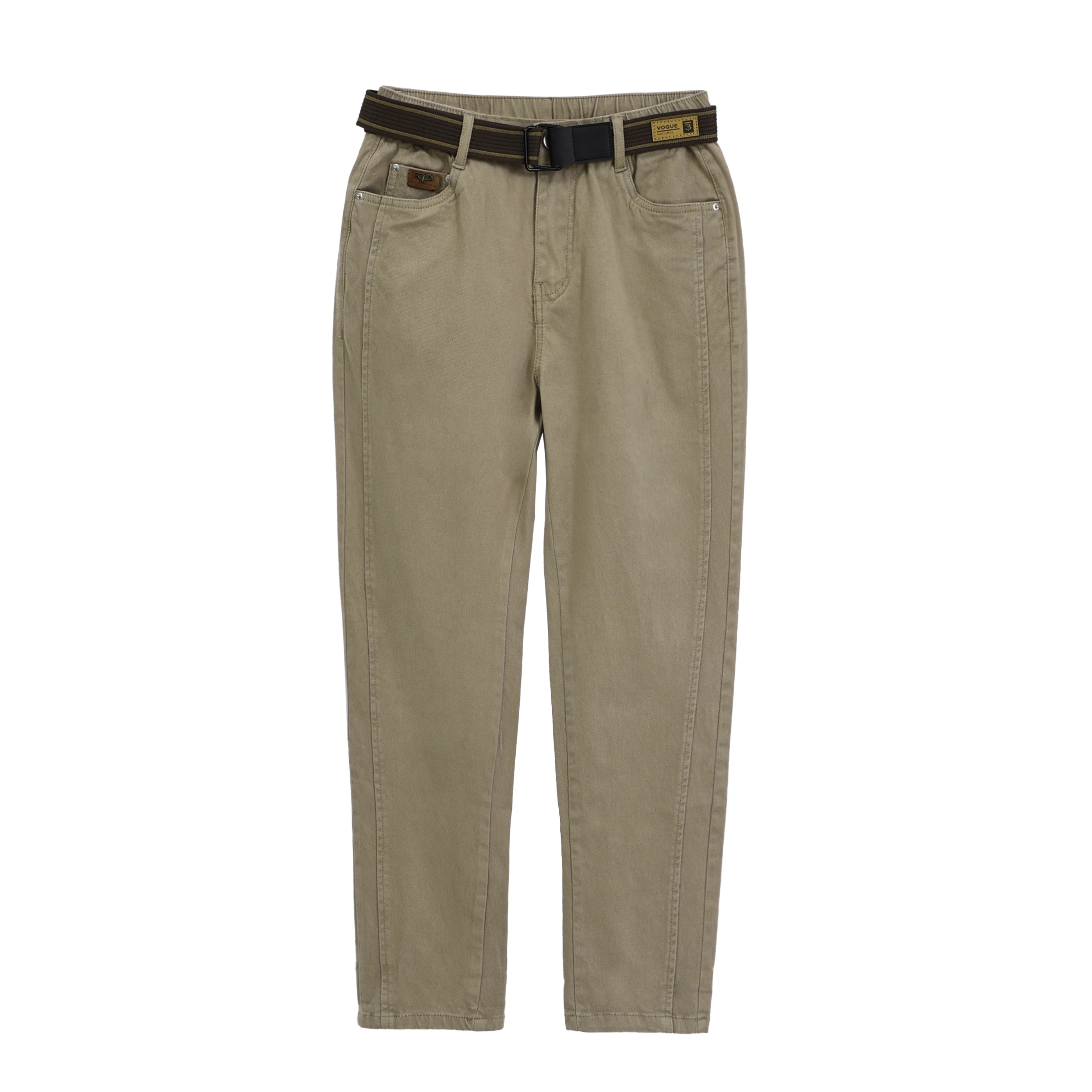 khaki pants Yitai · Liusu Women's cotton trousers of various colors, classic style, new style in spring black cargo pants