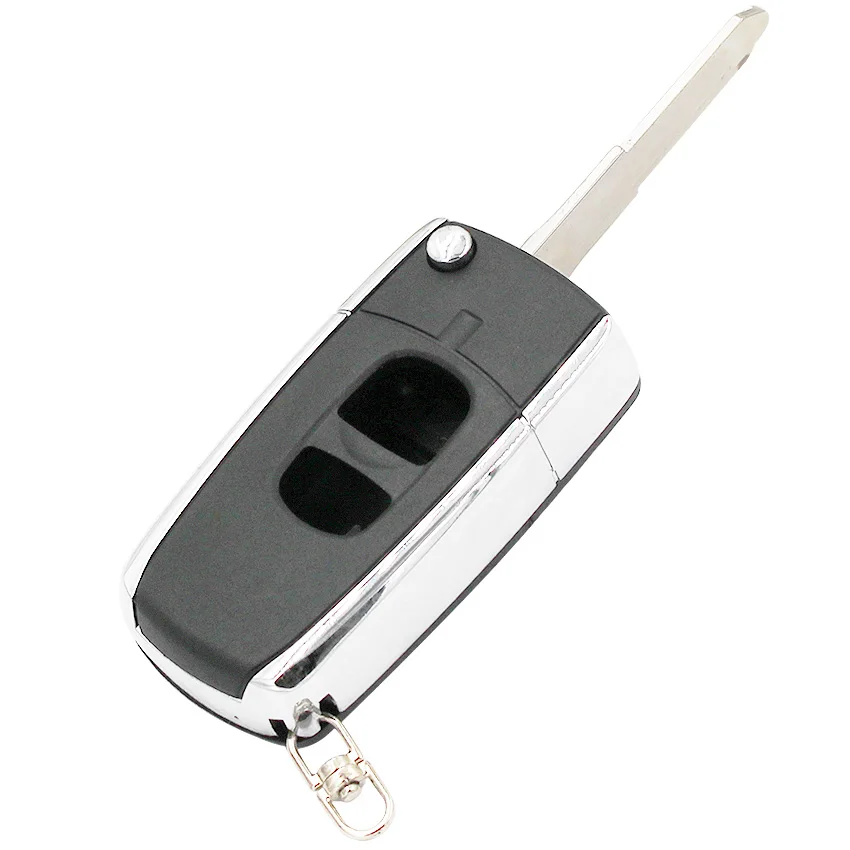 2 кнопочный раскладной чехол для ключа чистый брелок модификация MAZDA 3 6 323 626|Ключ