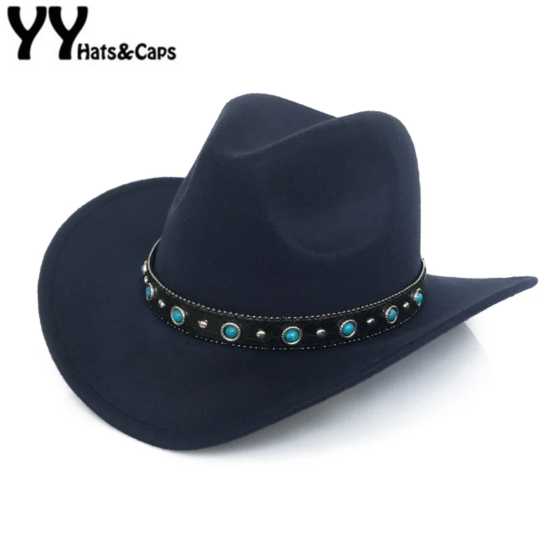 Retro Jazz Panama Hats Cowgirl 