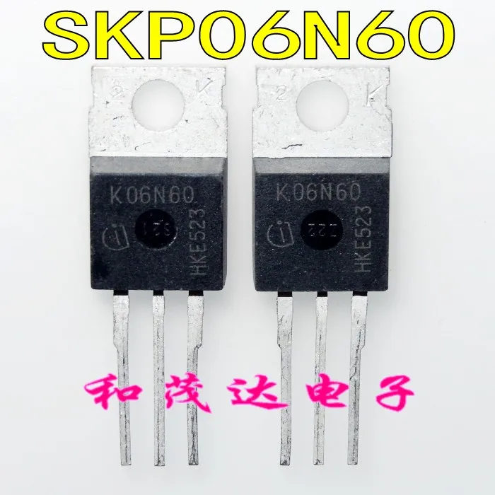 5 шт./SKP06N60-220 K06N60 600V6A TO220