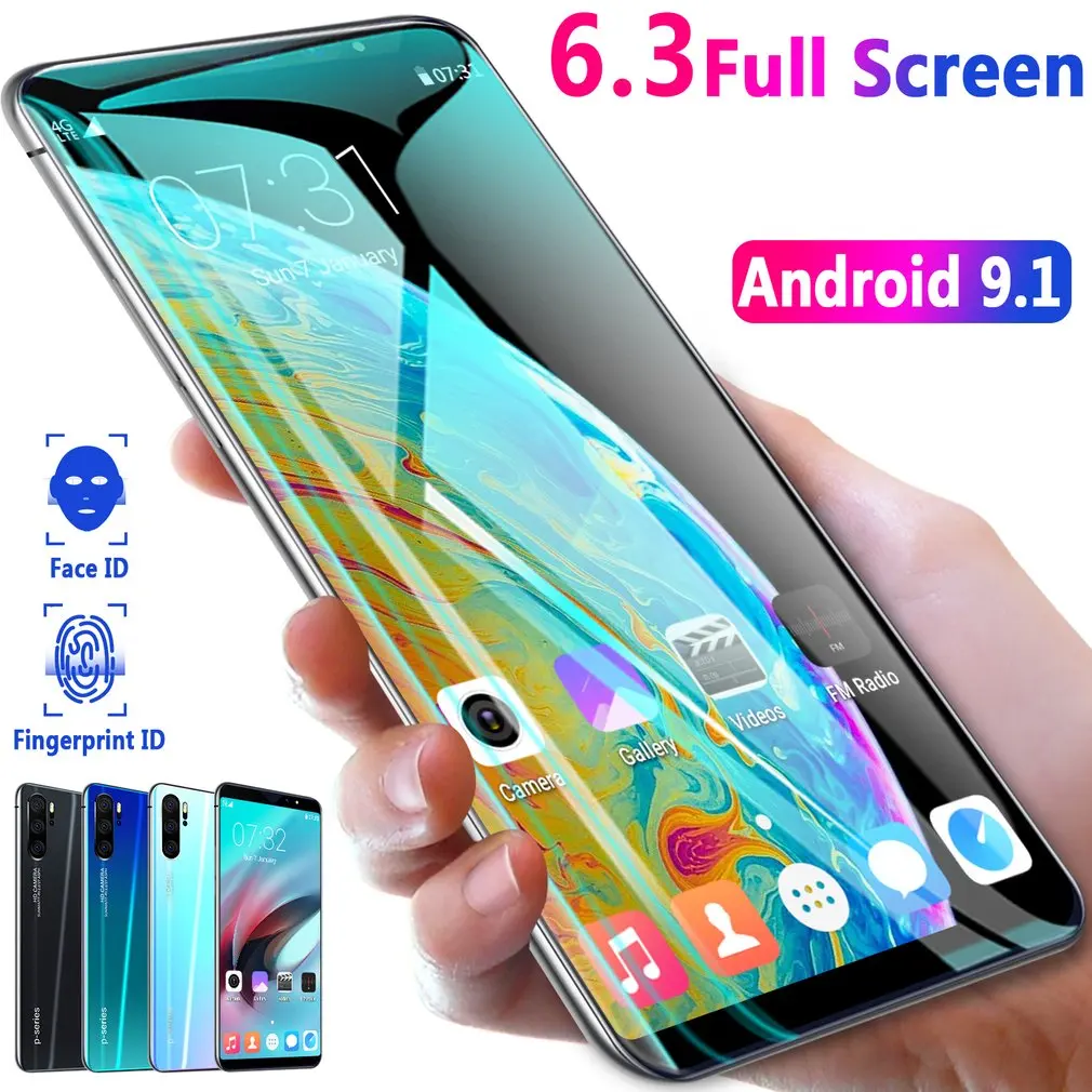 P31Pro мобильный смартфон 3g Ram+ всего 64 ГБ(Rom 32 ГБ+ Sd 32 ГБ) 3800 мАч мобильный телефон две sim-карты