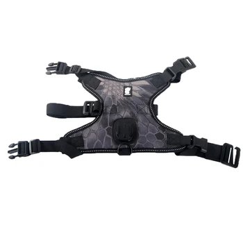 

High Quality Gopro Pet Dog Fetch Harness Chest Strap Shoulder Belt Mount Base Plastic Sports Camera Accessories for Hero