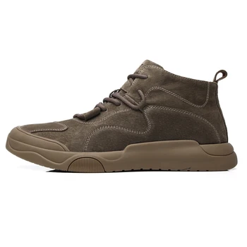 

Autumn and winter new high-quality men's shoes pig skin explosive style martin boots