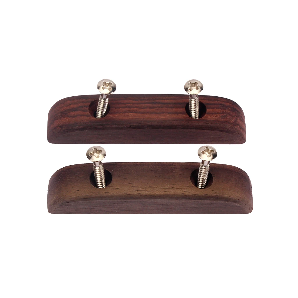 Pack Of 2 High Quality ROSEWOOD 2 Hole THUMBREST For Bass Guitar Accessory