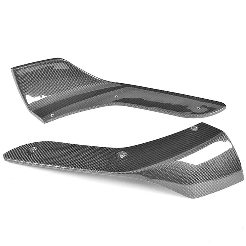 

Carbon Fiber Front Bumper Splitters Lip Cupwings Flaps Winglets for BMW 2 Series F87 M2 Base Coupe 2-Door 2016 - 2018