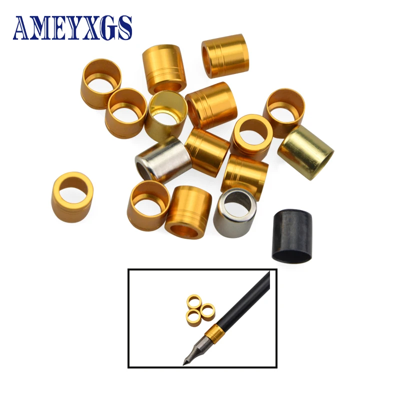 

12pcs Archery Explosion-Proof Ring For Outter Diameter 8mm Shaft For Protect Arrow Accessories Hunting Shooting Training Camping