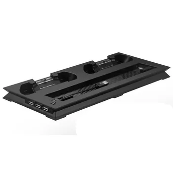 

AM05-Vertical Stand with Cooling Fan for PS4 Pro ,Gamepad Charger Charging Dock Stati