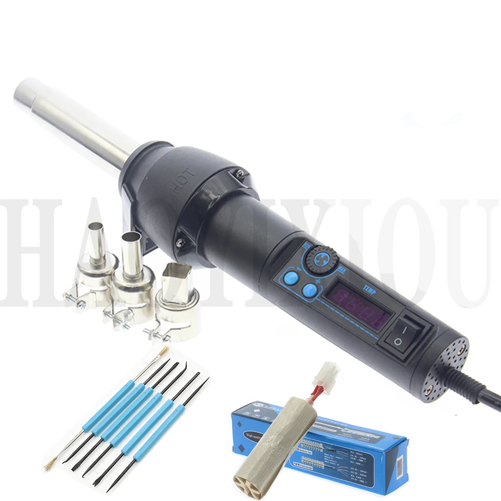 YIHUA 8858-I 650 Вт портативный фен для волос Тепловая пушка BGA горячий воздушный пистолет 110 В/220 В инструмент для перепайки