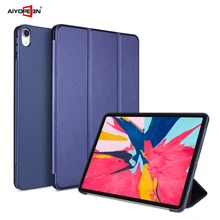 Умный чехол для iPad Pro 11 чехол, Aiyopeen Магнитный чехол из искусственной кожи с откидной крышкой Мягкий ТПУ чехол для iPad Pro 11 дюймов Чехол