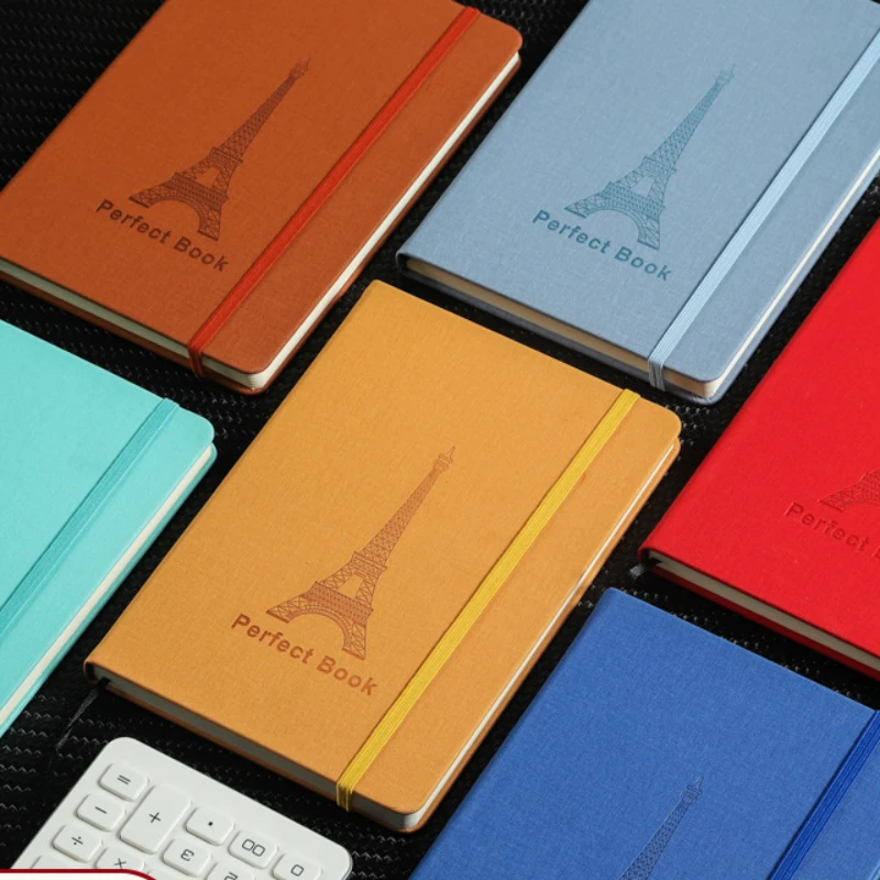 

Daily Weekly Monthly 2019 2020 Planner A5 Elasticity notebook pu leather Planning Organizer Business Customized