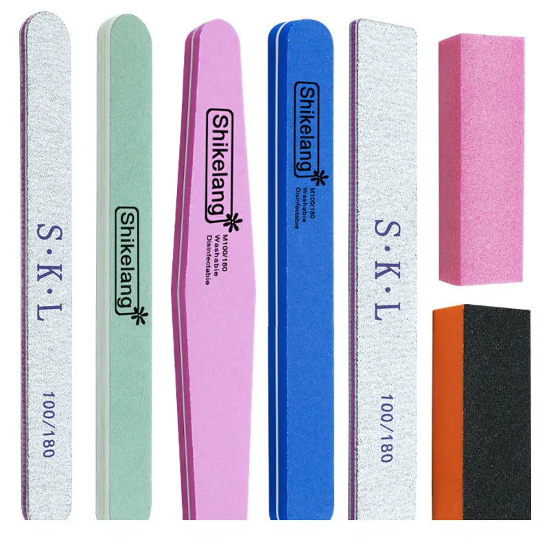 

Nail Tools High Quality Polishing Strip Polishing Strip Tofu Block Sponge Rub Strip Nail File Scrub Strip