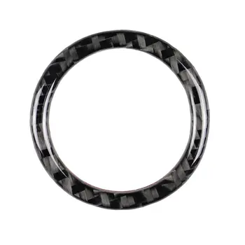 

For Toyota Camry Carbon Fiber Console Engine Start Stop Button Cover 2018-2019 1pcs Cover Frame Trim Car Accessories