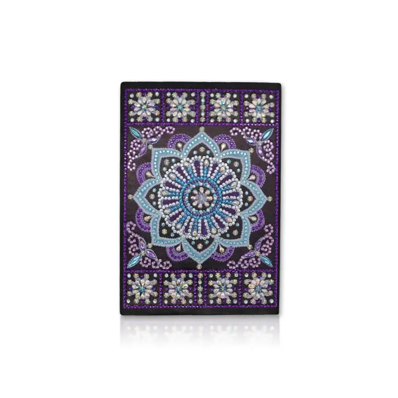 

Flower Diamond Painting Special Shaped Notebook Diary Book A5 Embroidery Cross Stitch Craft Gift
