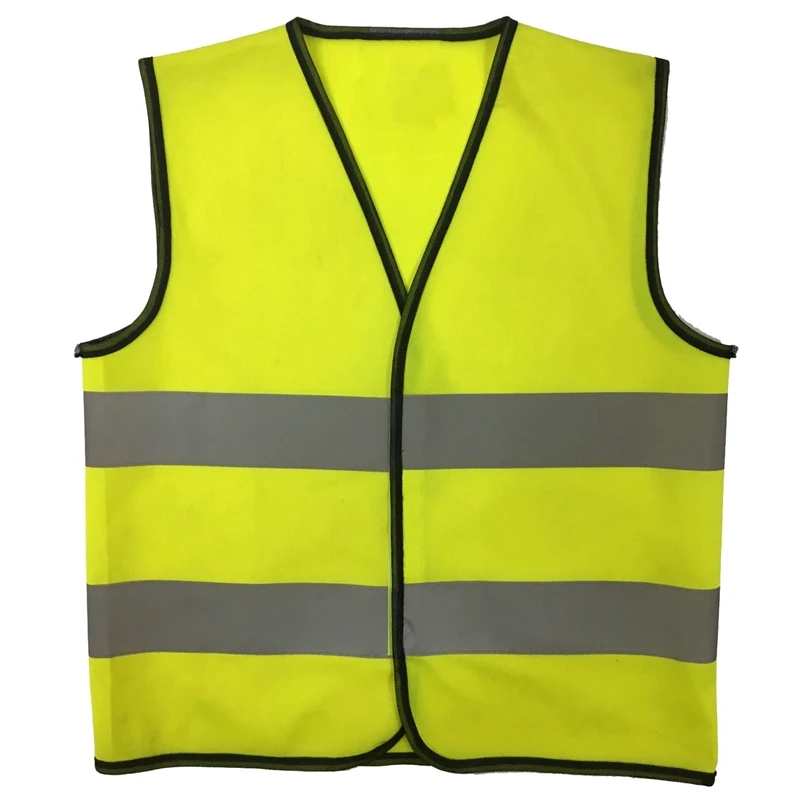 

Reflective Vest Safety Clothing Mountaineering Warning Safety Clothing Jacket Yellow